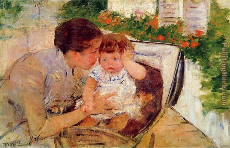 Mary Cassatt Susan Comforting the Baby 1881
